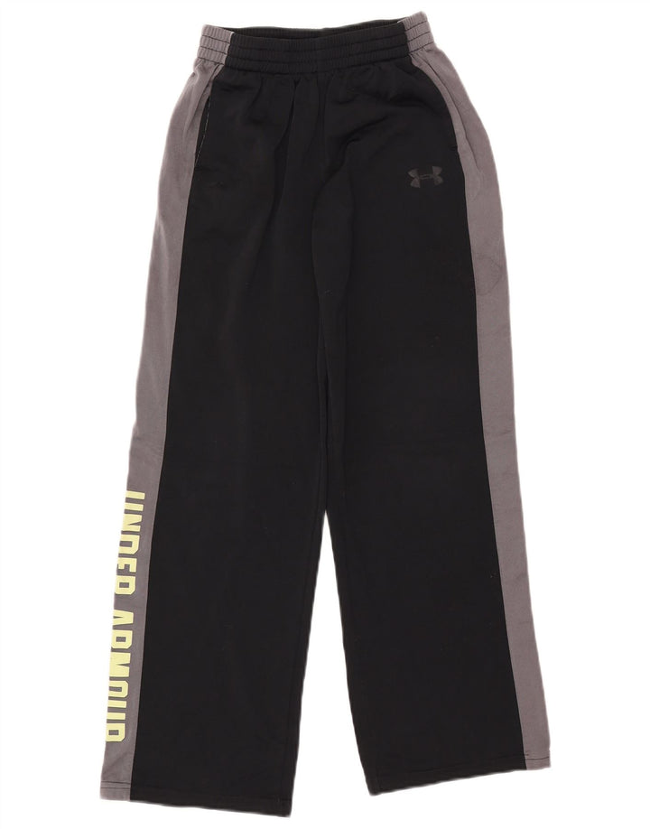 Pantaloni della tuta da ragazza UNDER ARMOUR 11-12 anni Large Black Colourblock