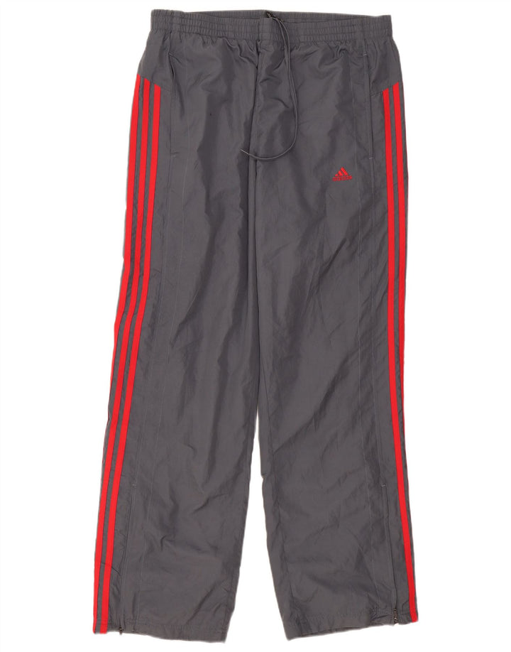 Pantaloni impermeabili Adidas Clima 365 da uomo di grandi dimensioni in poliestere grigio