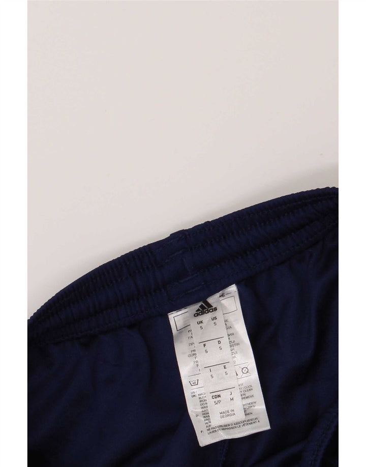 Pantaloncini sportivi Adidas Aeroready da uomo piccoli in poliestere blu navy