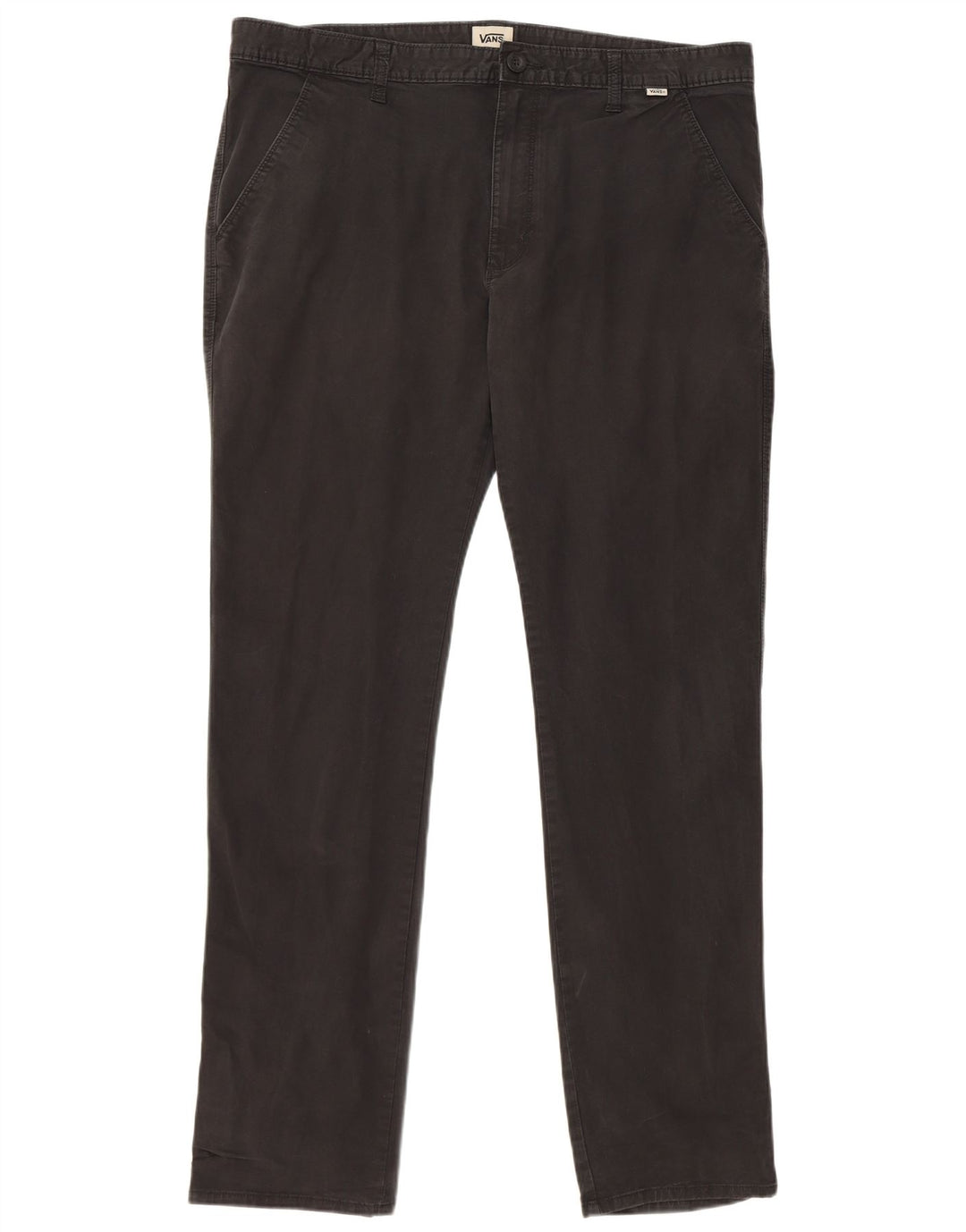 Pantaloni chino slim da uomo Vans W36 L32 cotone nero
