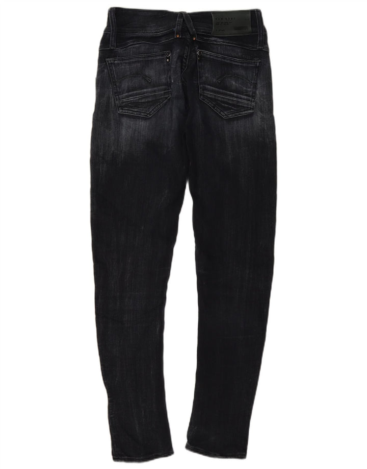 Jeans slim da donna G-Star W25 L30 cotone nero