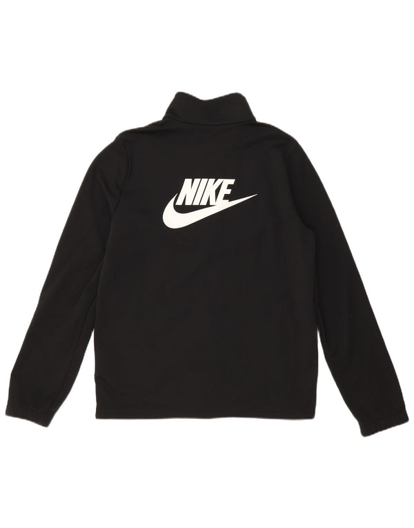 Giacca da ginnastica grafica da ragazzo Nike 13-14 anni XL poliestere nero
