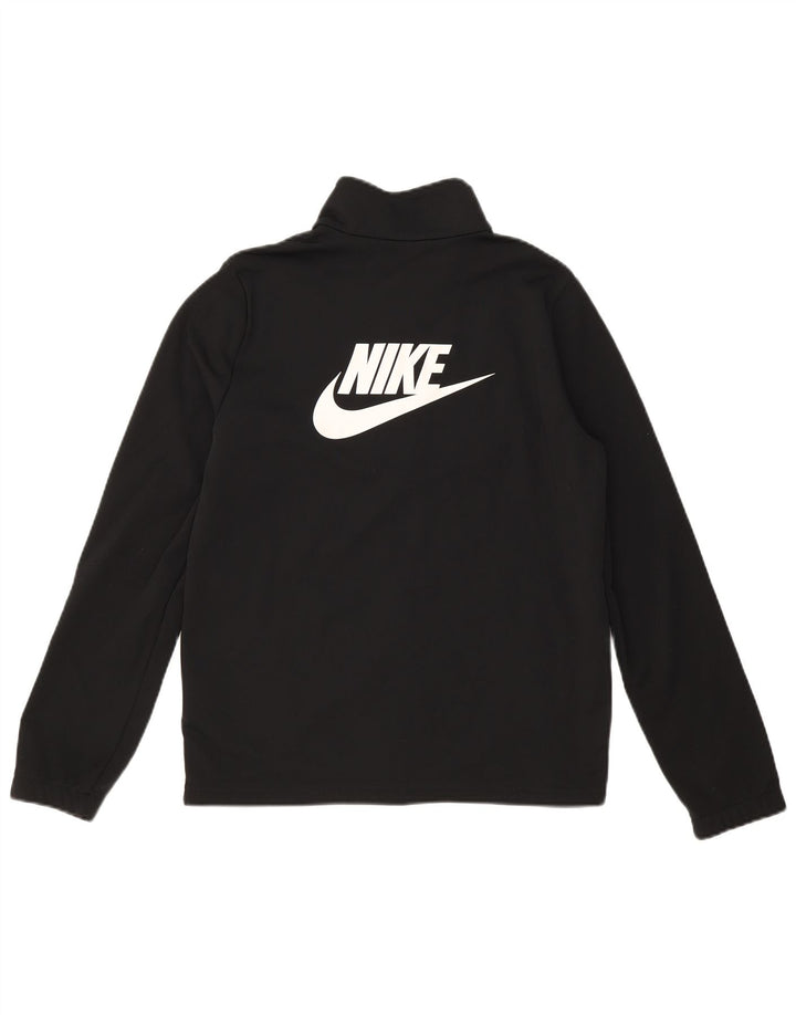 Giacca da ginnastica grafica da ragazzo Nike 13-14 anni XL poliestere nero