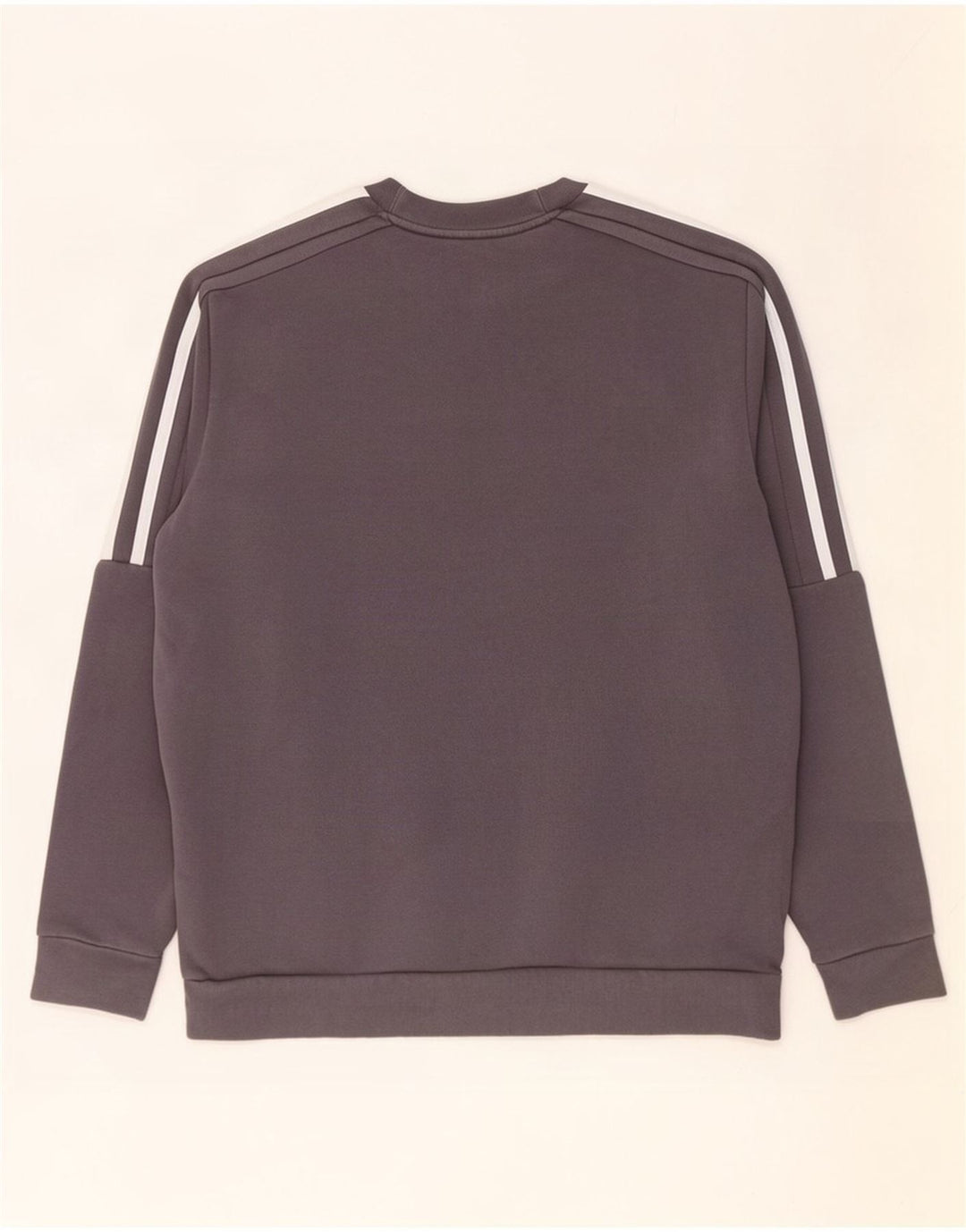 Felpa Adidas Uomo Maglione Grande Cotone Grigio
