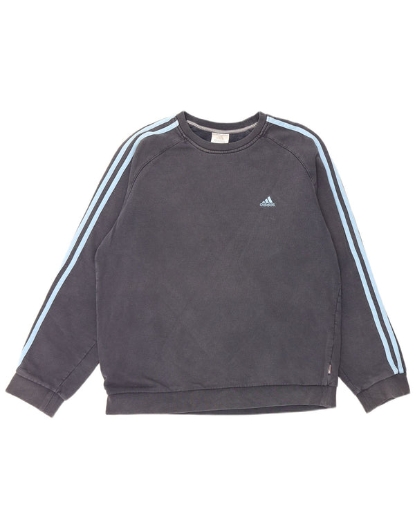 Felpa da uomo ADIDAS maglione medio nero