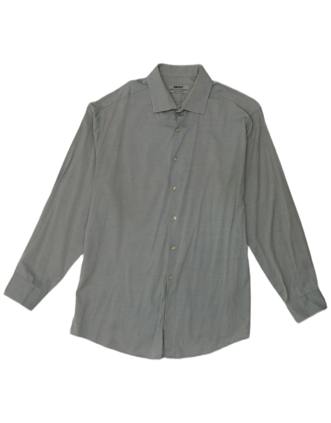 Camicia Dkny da uomo slim fit taglia 17 XL blu
