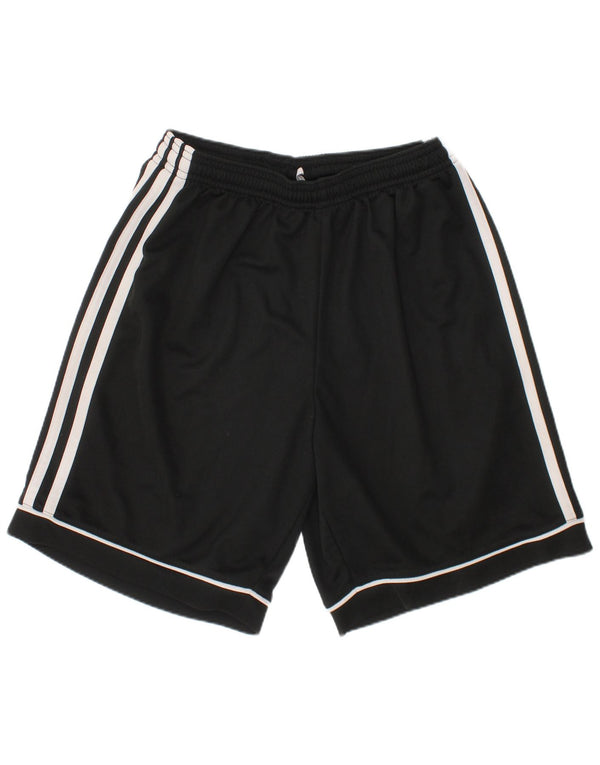 Pantaloncini sportivi Adidas Climalite da ragazzo 13-14 anni Sport in poliestere nero