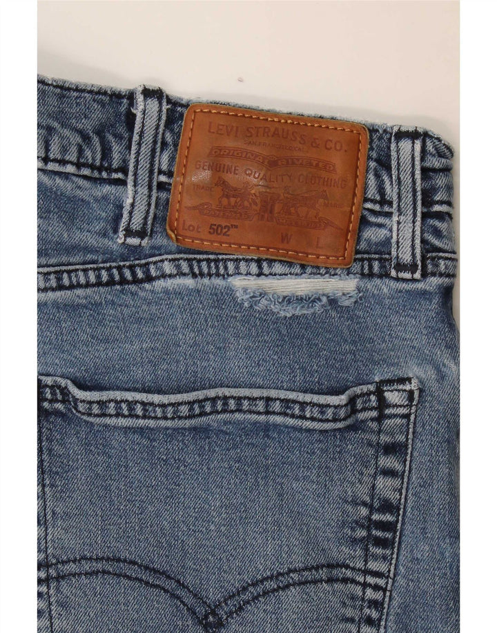 Levi's Uomo 502 Jeans affusolati W36 L34 Blu
