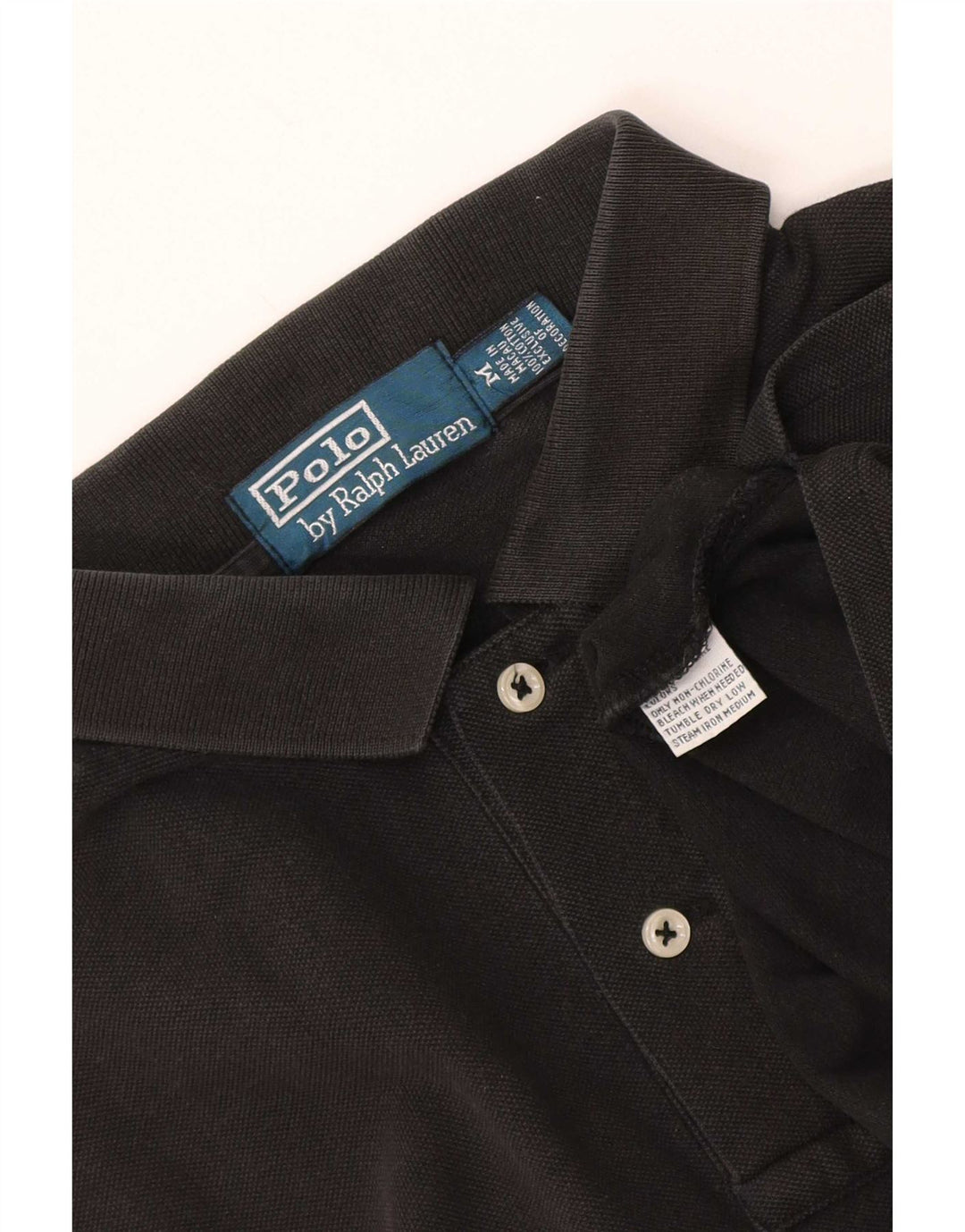 Polo Ralph Lauren Camicia grafica da uomo in cotone nero medio