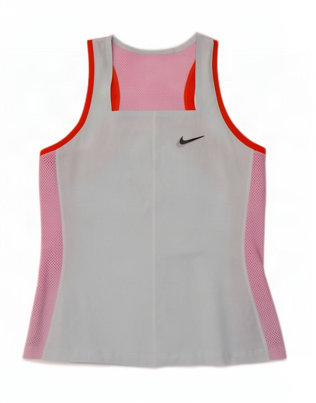 Canotta slim da donna Nike Dri Fit UK 12 Colorblock blu medio