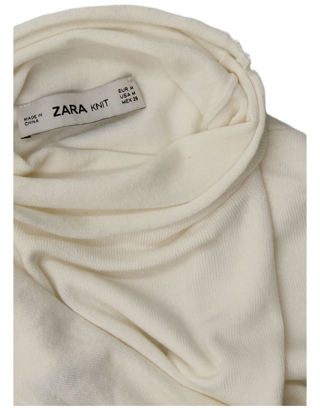 Canotta canotta da donna Zara UK 12 bianca media