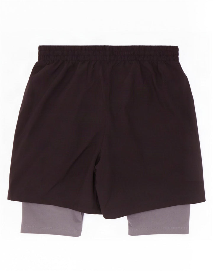 Pantaloncini sportivi Under Armour da uomo Heat Gear grandi in poliestere nero