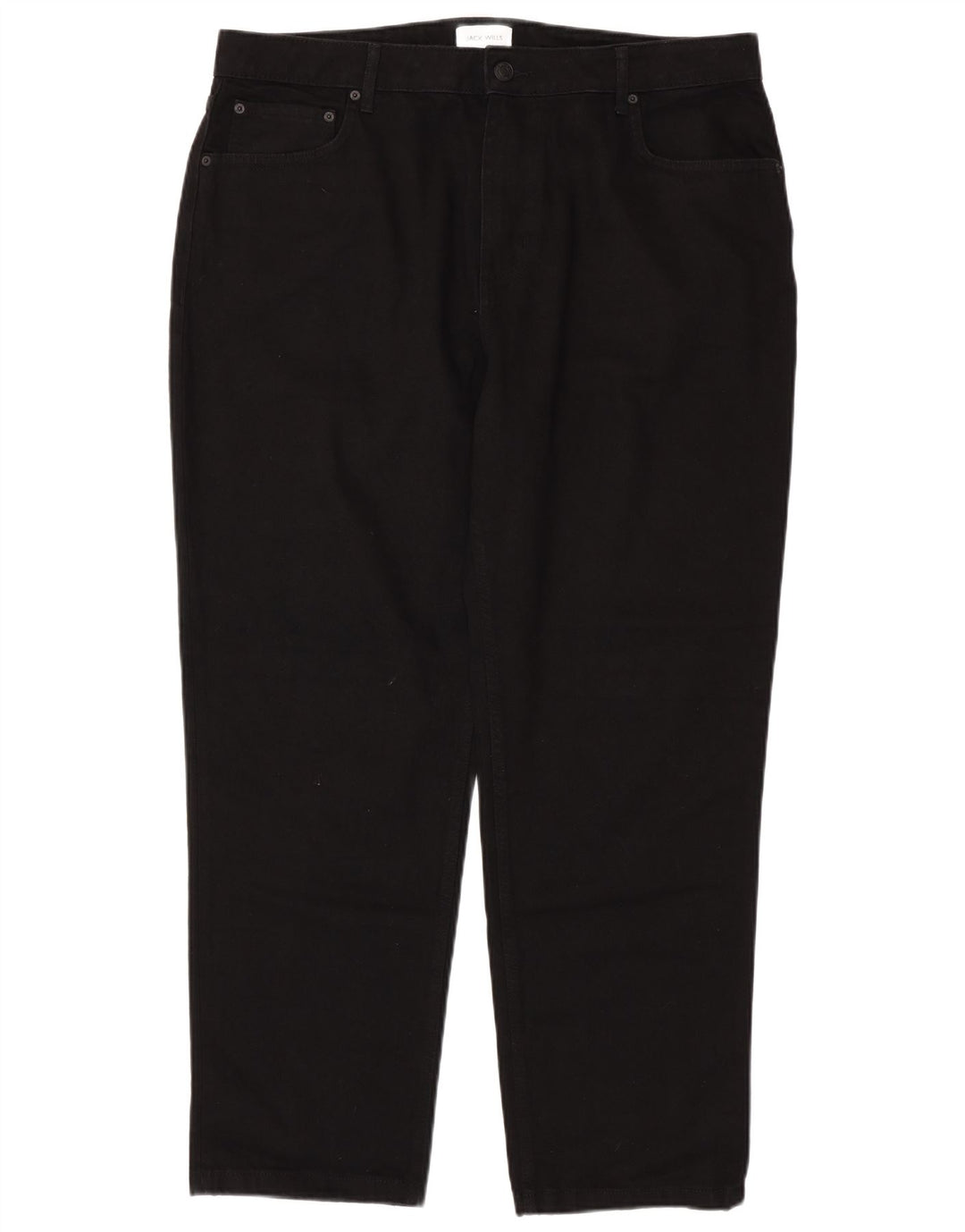 Jeans affusolati da uomo Jack Wills W38 L32 cotone nero