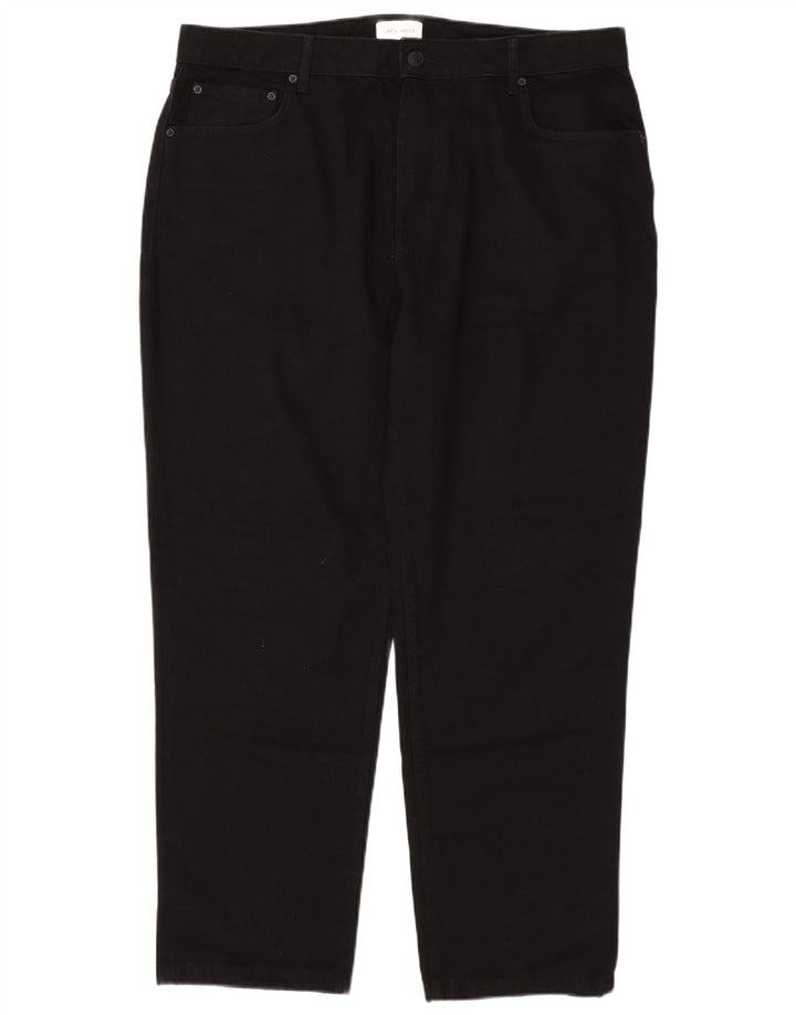Jeans affusolati da uomo Jack Wills W38 L32 cotone nero