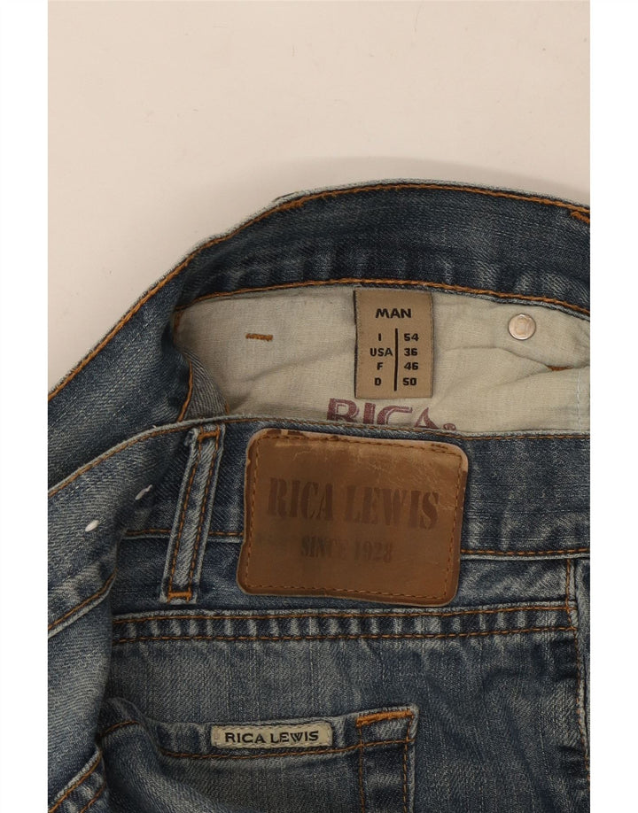 Jeans dritti da uomo RICA LEWIS W36 L31 Blu