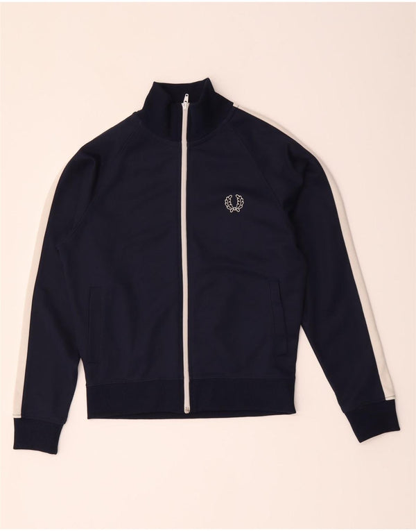 Giacca da tuta da ragazzo Fred Perry 11-12 anni medio blu navy
