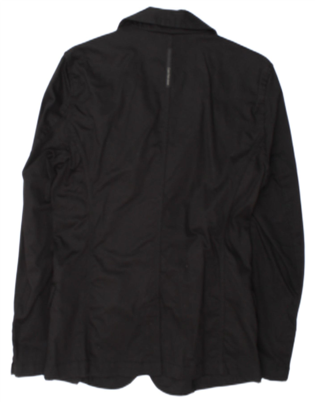 Giacca blazer a 2 bottoni da uomo Calvin Klein Jeans UK 38 cotone nero medio