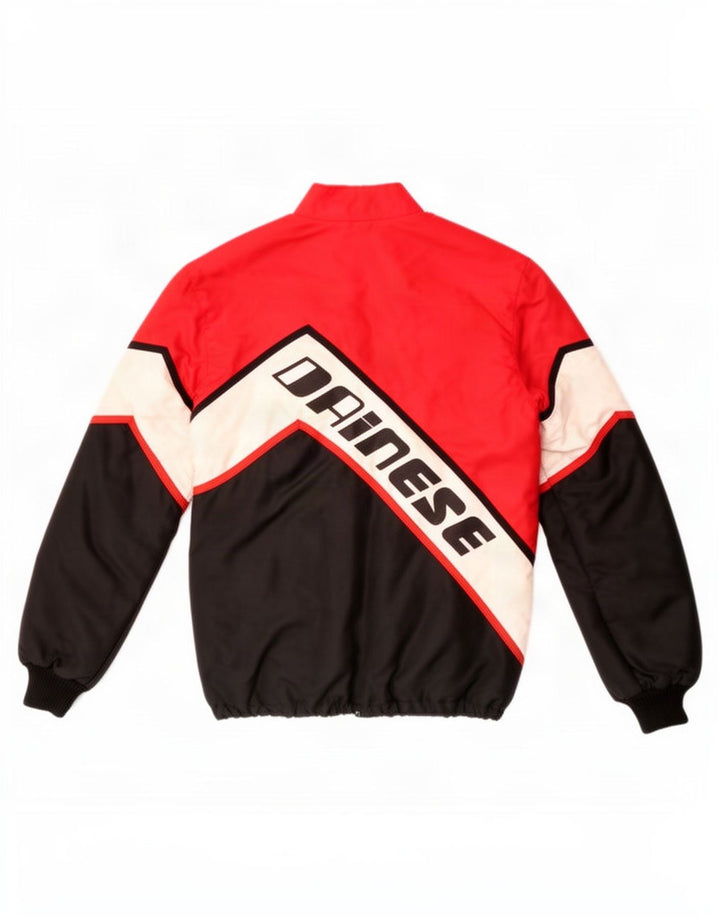 Giacca Dainese Graphic Racer da uomo IT 42 XS Rosso Colourblock Poliammide