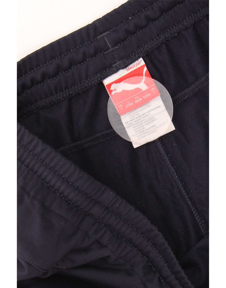 Pantaloni da tuta da uomo Puma Joggers Large Blu Navy Poliestere
