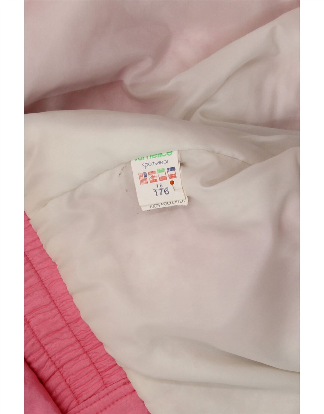 Giubbotto Bomber Bambina San Felice 15-16 Anni Rosa Colourblock Poliammide