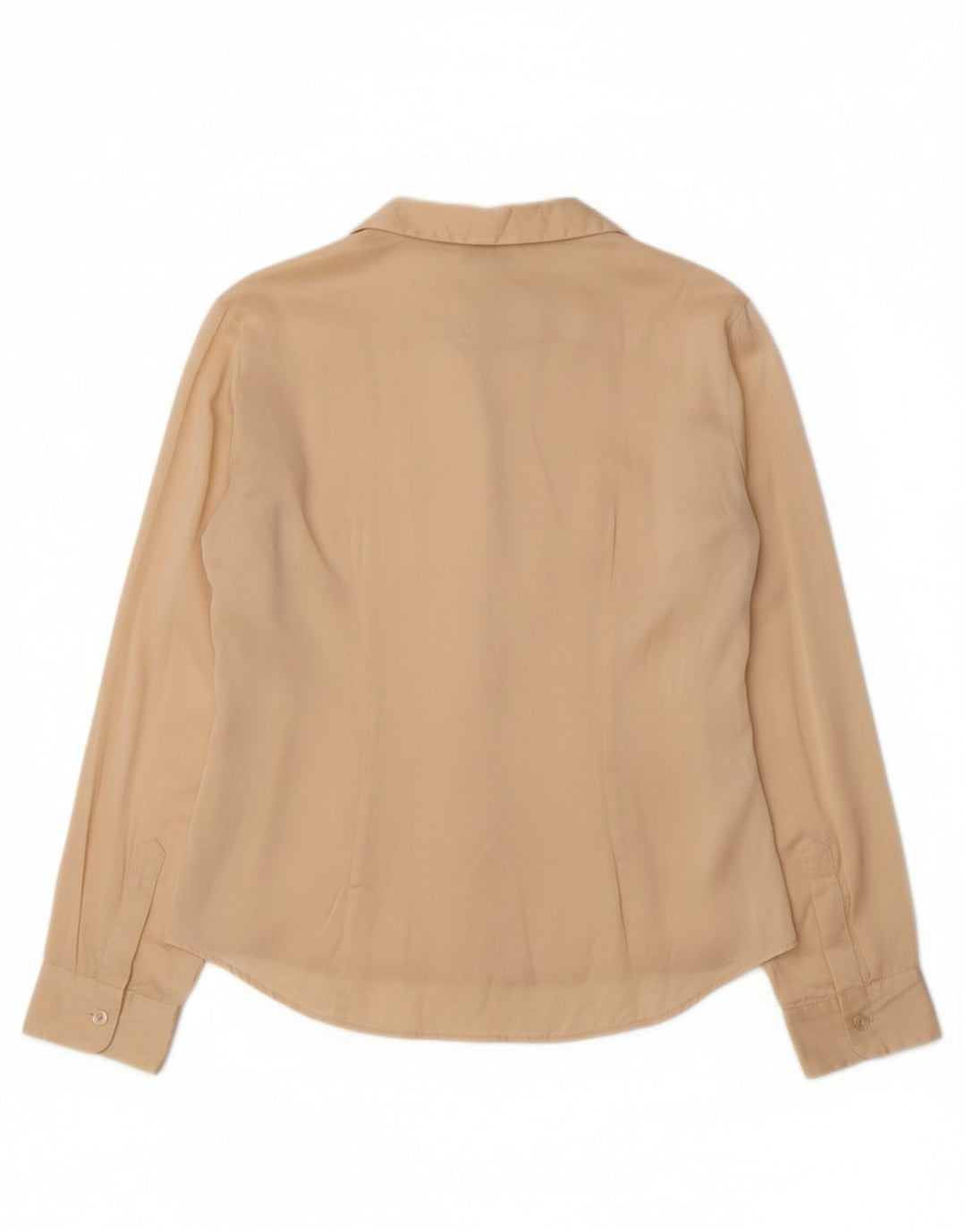 CALBROS Womens Shirt Blouse IT 46 Large Beige Silk Vintage Calbros and Second-Hand Calbros from Messina Hembry 