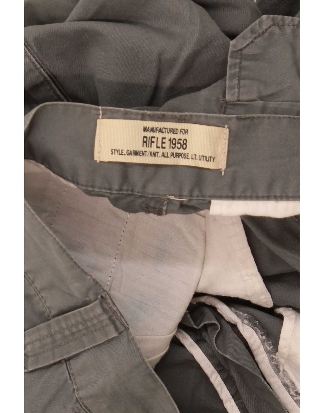 Pantaloncini cargo da uomo Rifle W34 Large Grigi