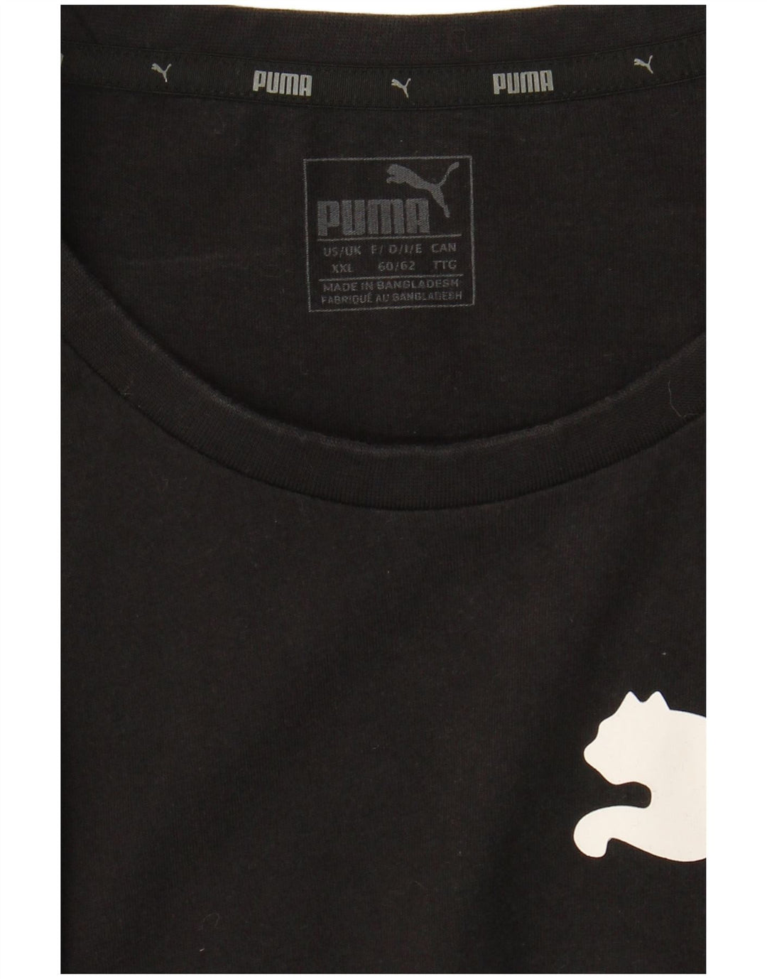 T-shirt grafica da uomo Puma Top 2XL Nera