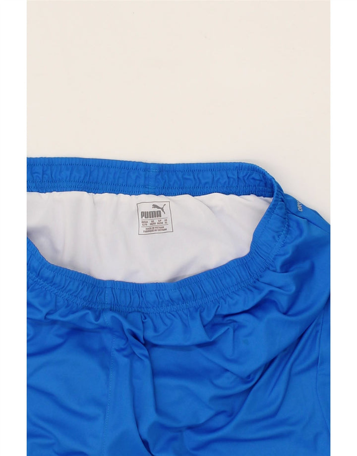 PUMA Mens Sport Shorts XL Blue Polyester Vintage Puma and Second-Hand Puma from Messina Hembry 