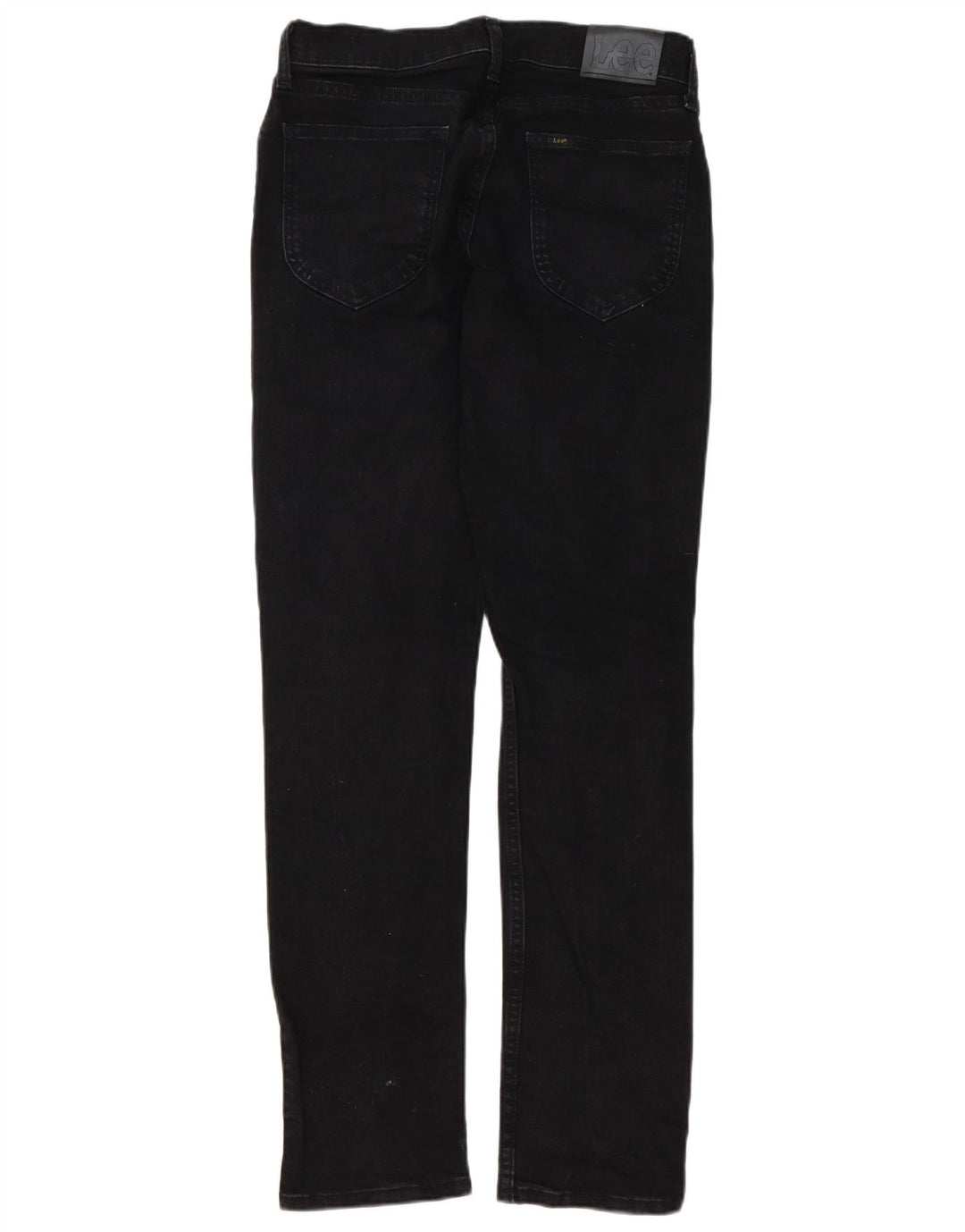 Jeans dritti Lee da uomo vestibilità regolare W30 L32 cotone nero