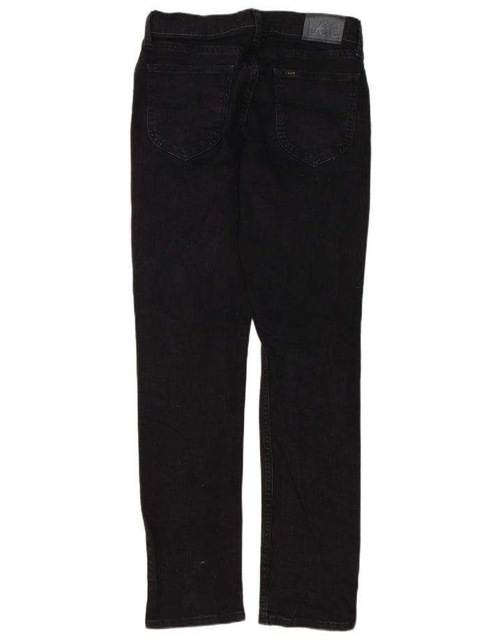 Jeans dritti Lee da uomo vestibilità regolare W30 L32 cotone nero