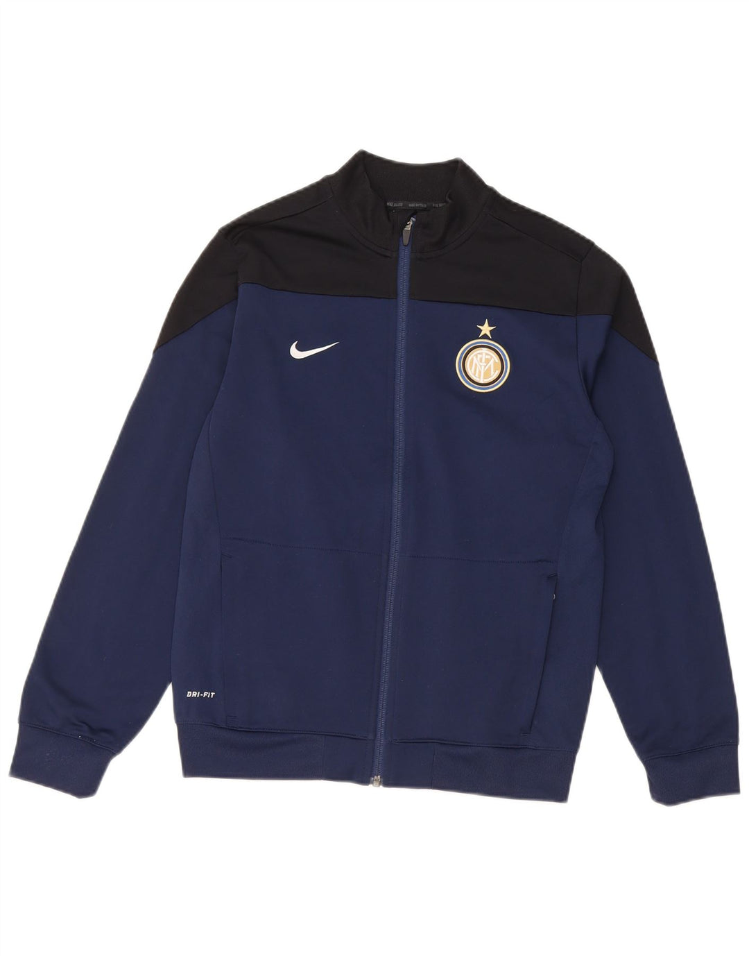 Giacca da tuta da ragazzo NIKE Real Madrid 12-13 anni, grande, blu navy