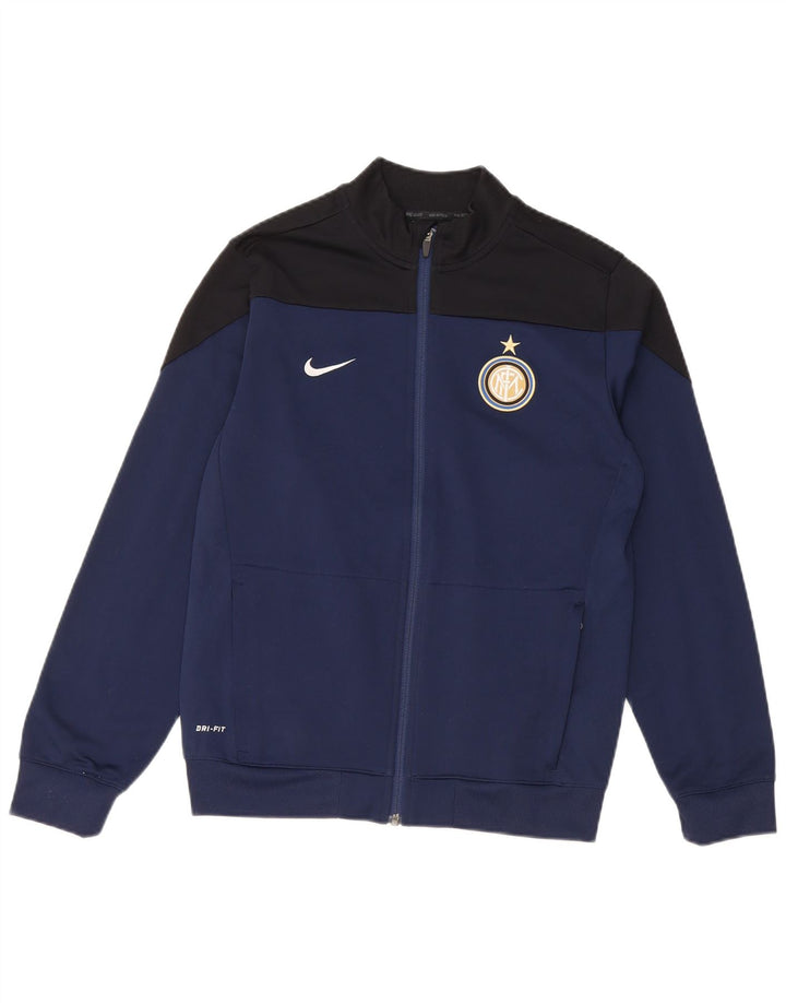 Giacca da tuta da ragazzo NIKE Real Madrid 12-13 anni, grande, blu navy