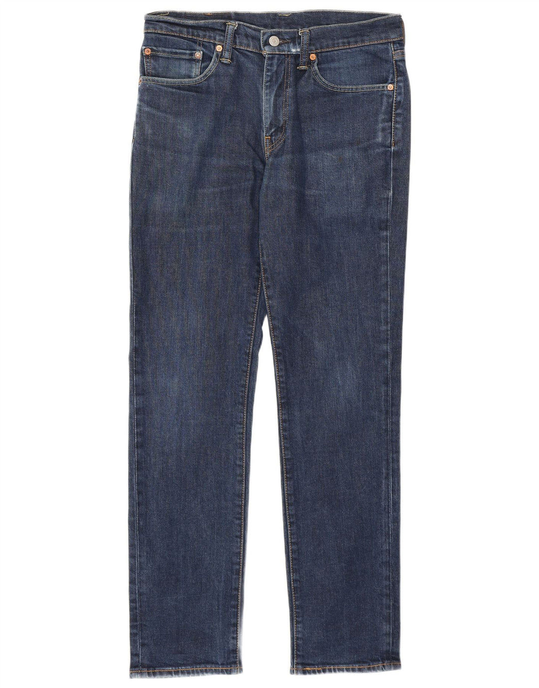 Levi's Uomo 511 Slim Jeans W32 L32 Cotone Blu Navy