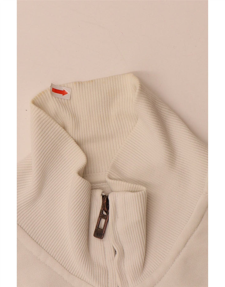 Giacca da ginnastica da uomo G-STAR in cotone bianco medio