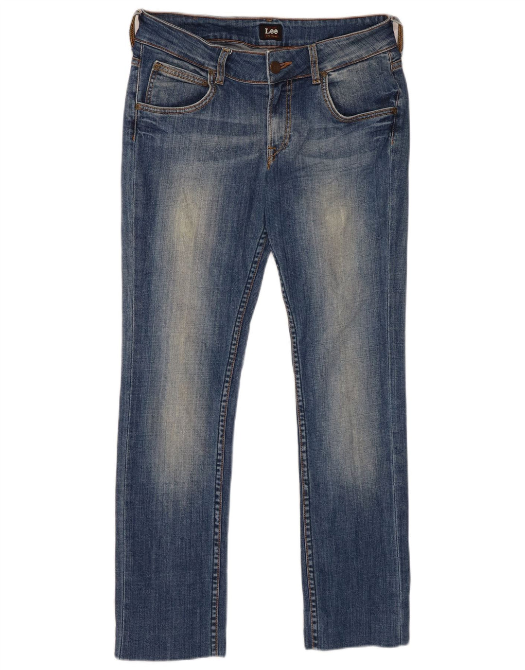 Jeans dritti Amy da donna Lee W30 L29 cotone blu