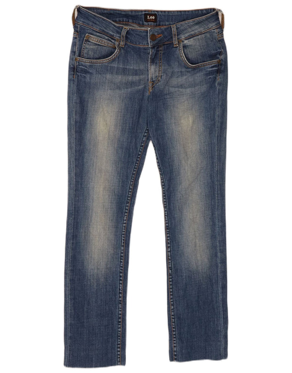 Jeans dritti Amy da donna Lee W30 L29 cotone blu
