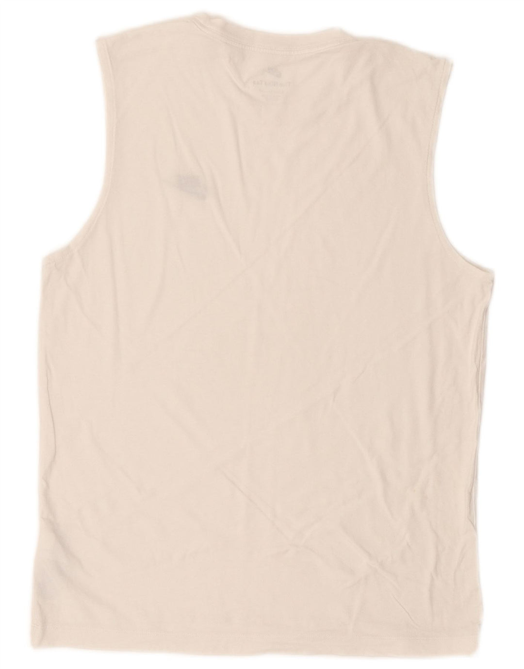 Canotta Nike da uomo in cotone bianco medio