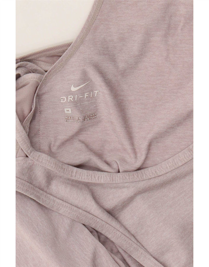 Canotta Nike Dri Fit da donna UK 12 rosa medio