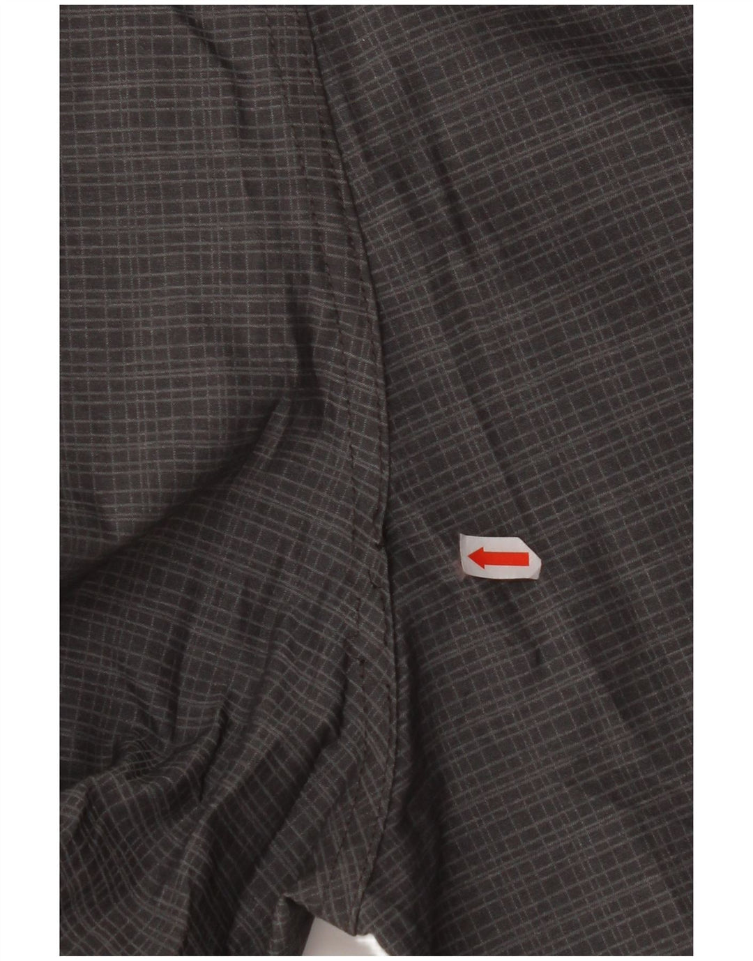 Pantaloncini chino da uomo QUIKSILVER W40 XL grigio a quadri in poliammide