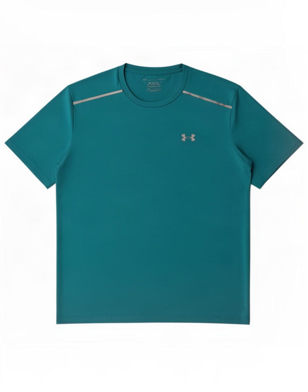 T-shirt da uomo Under Armour Top medio turchese poliestere