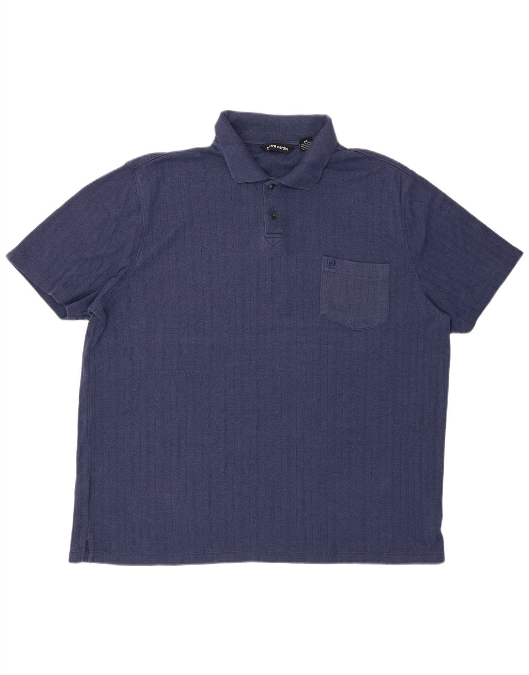 Polo Uomo PIERRE CARDIN XL Blu Navy Cotone