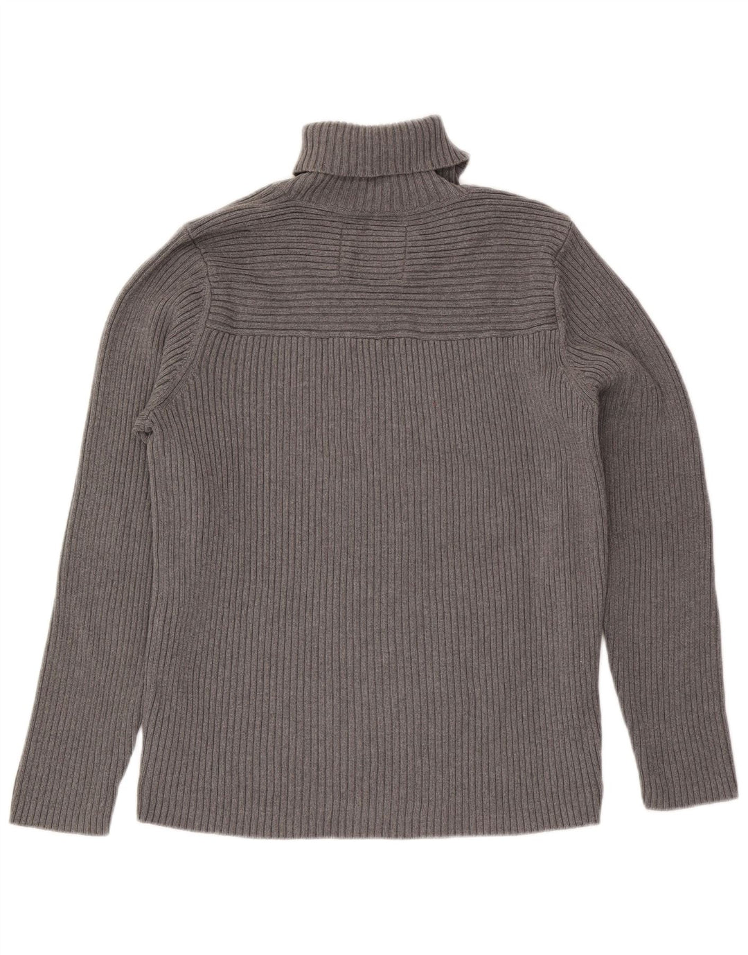 Maglione maglione con collo alto grafico da uomo G-Star XL in cotone grigio