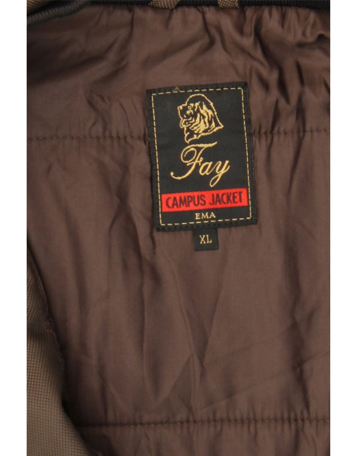 Giubbotto bomber da uomo Ema FAY UK 42 XL Marrone