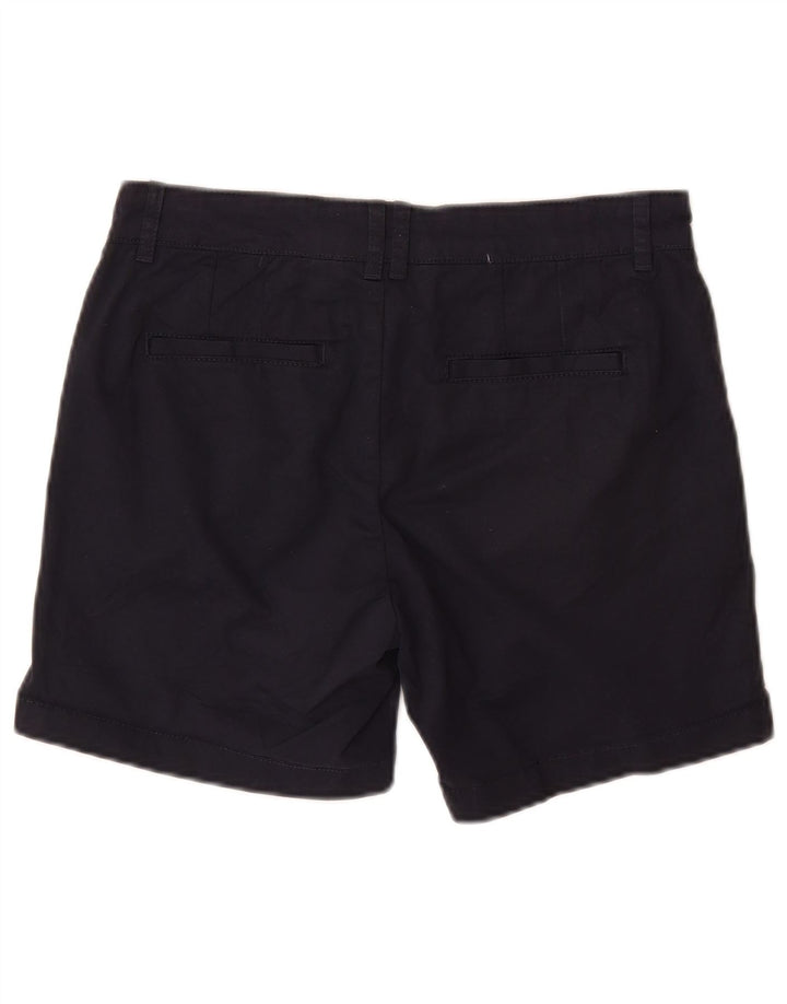 Pantaloncini chino da donna FAT FACE UK 8 piccoli W30 cotone blu navy