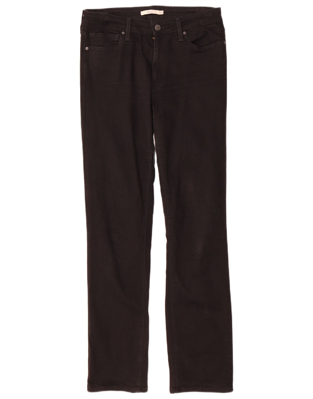 Jeans Levi's da donna 712 slim W30 L32 cotone nero