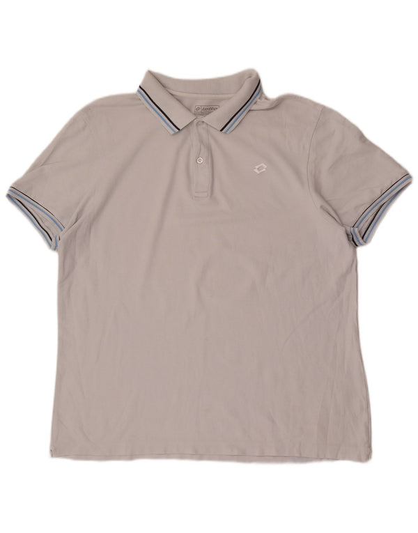 Polo da uomo Lotto 2XL Grigia