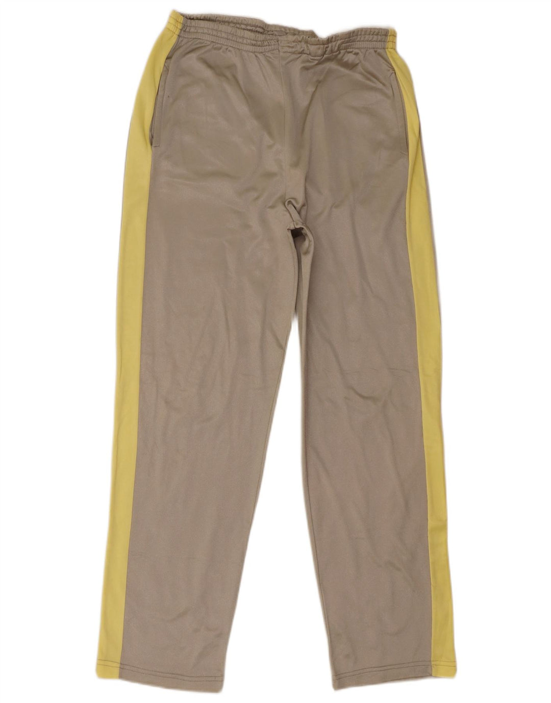 Pantaloni da tuta vintage da uomo IT 50 Large Grey Colourblock