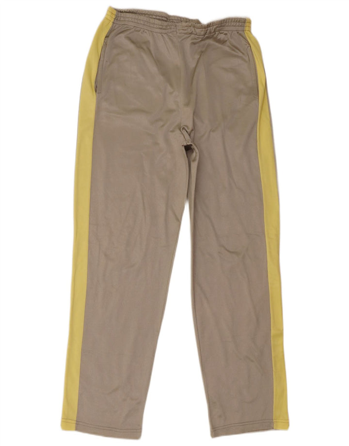 Pantaloni da tuta vintage da uomo IT 50 Large Grey Colourblock