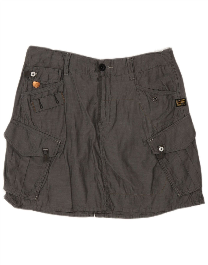 Gonna cargo da donna G-Star W28 cotone grigio medio