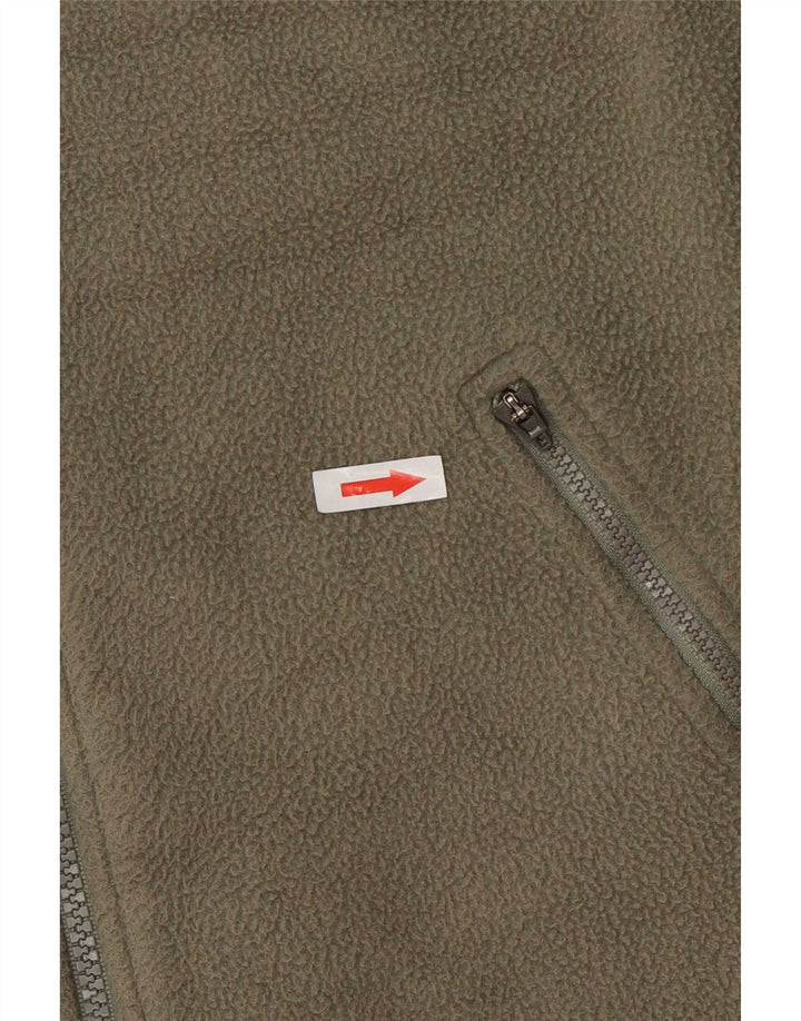 Gilet in pile da donna Berghaus UK 14 medio poliestere kaki
